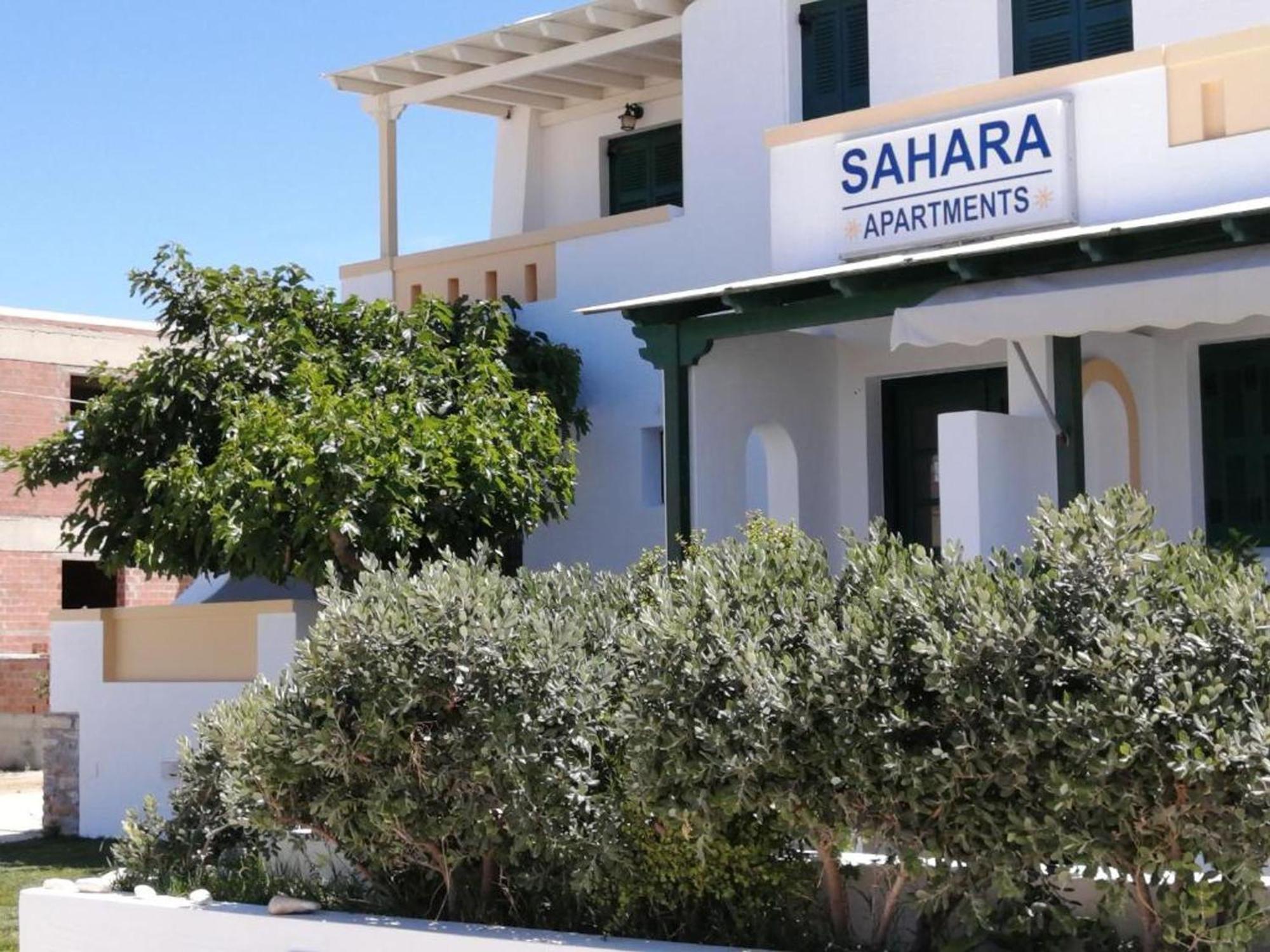 Sahara Beach Apartments - Kastraki Kastrákion Kültér fotó