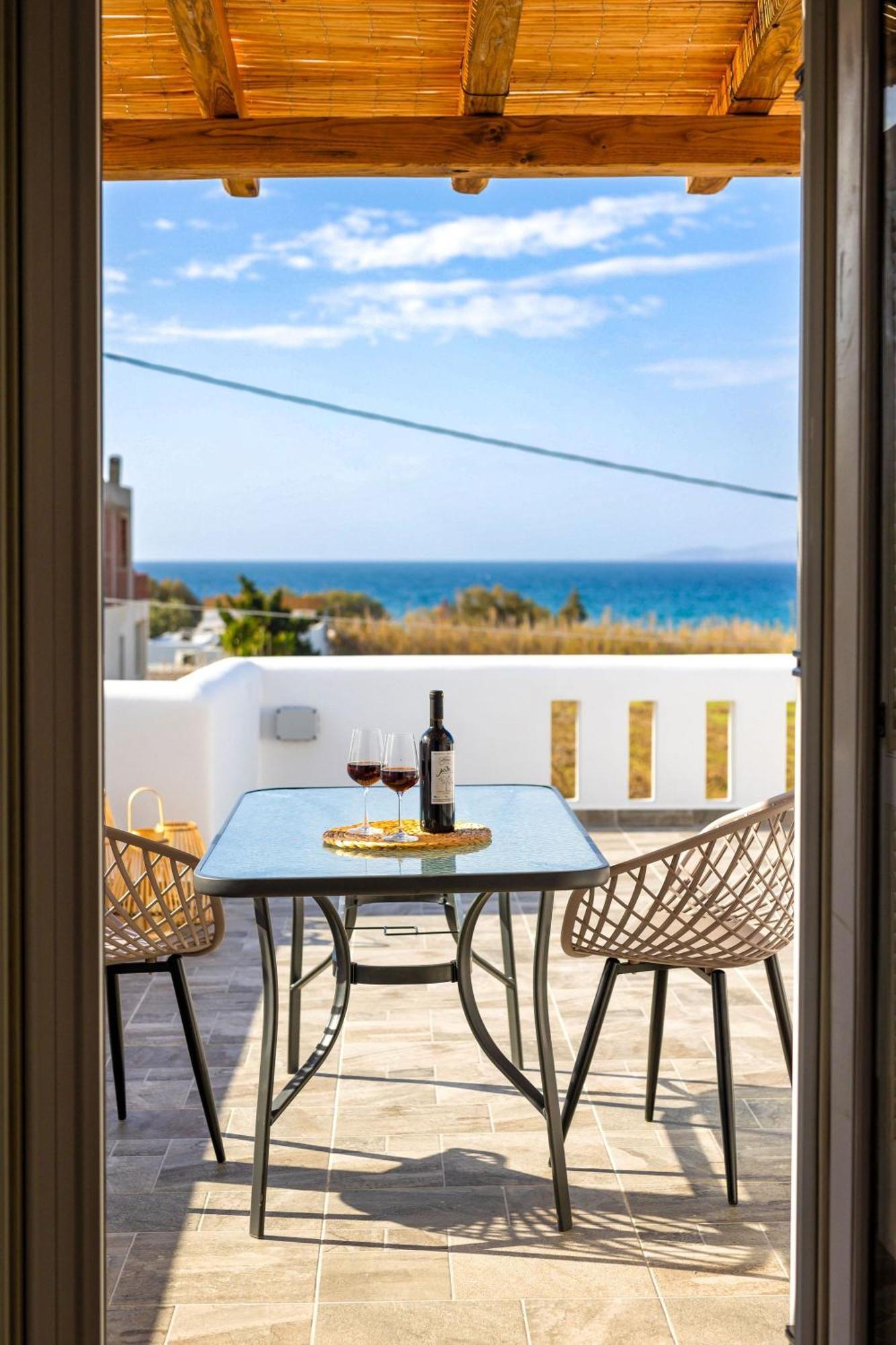 Sahara Beach Apartments - Kastraki Kastrákion Kültér fotó